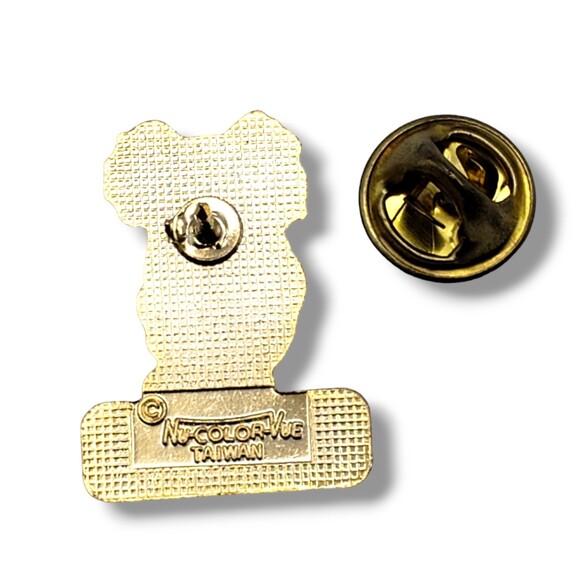 Vintage Gold Tone Koala Australia Lapel Brooch Pin Retro Tourist - Picture 3 of 6